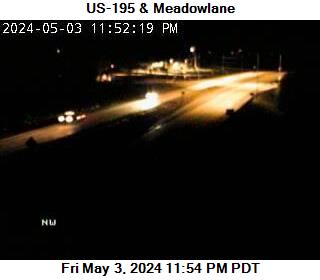 Traffic Cam US 195 at MP 92.3: Meadowlane Rd. Player