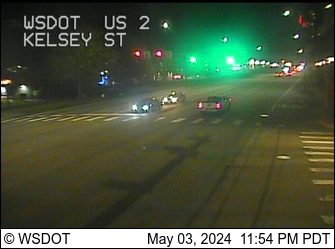 Traffic Cam US 2 at MP 14.6: Kelsey St Player