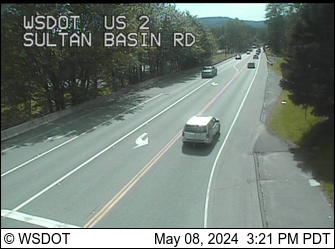 Traffic Cam US 2 at MP 23.2: Sultan Basin Rd Player