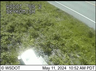 US 2 at MP 48.7: 5th St (Skykomish) Traffic Camera