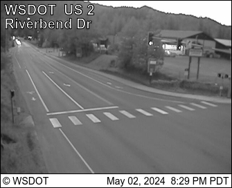US 2 at MP 100.6: E. Leavenworth Traffic Camera