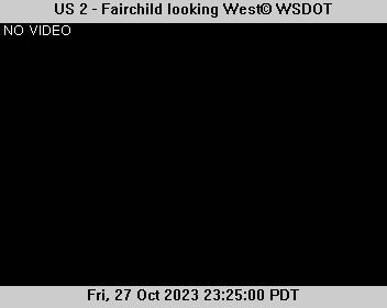 US 2 at MP 275.3: Fairchild looking West Traffic Camera