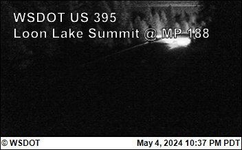 US 395 at MP 188.1: Loon Lake Summit (1) Traffic Camera