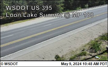 US 395 at MP 188.1: Loon Lake Summit (3) Traffic Camera