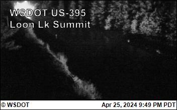 Traffic Cam US 395 at MP 188.1: Loon Lake Summit (6) Player