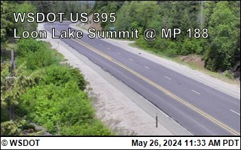 Traffic Cam US 395 at MP 188.1: Loon Lake Summit (8) Player