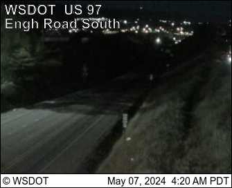 Traffic Cam US 97 at MP 292: Engh Rd (View South) Player