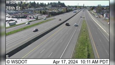 Traffic Cam Battle Ground: I-5 at MP 4.2: 78th St Player