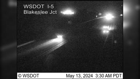Traffic Cam Centralia: I-5 at MP 83.8: Blakeslee Junction Player