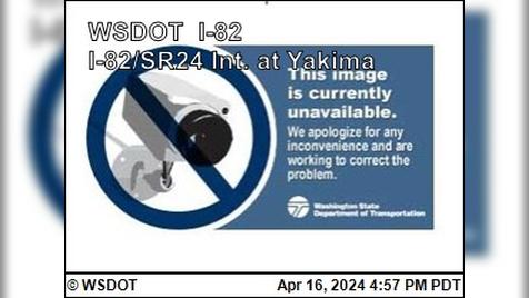 Yakima › North: I-82 at MP 34.7: SR 24 Interchange Traffic Camera
