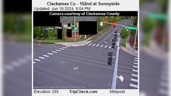 Traffic Cam Sunnyside: Clackamas Co - 162nd at Player