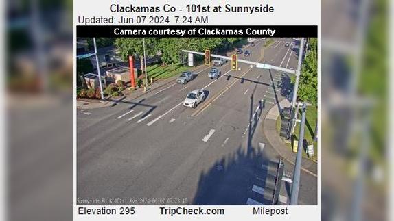 Traffic Cam Sunnyside: Clackamas Co - 101st at Player