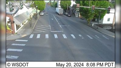 Yelm: SR 507: SR 510 Intersection (1st St and) - Ave Traffic Camera