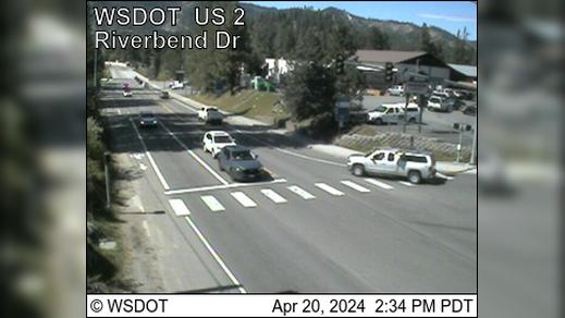 Traffic Cam Leavenworth › West: US 2 at MP 100.6: E Player