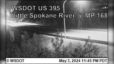 Traffic Cam Spokane › North: US 395 at MP 168: Little - River (3) Player