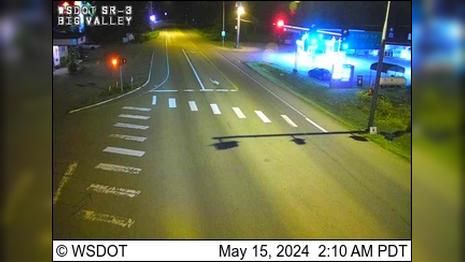 Traffic Cam Poulsbo: SR 3 at MP 57: Big Valley Rd Player