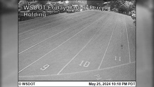 Traffic Cam Friday Harbor › North: WSF - Ferry Holding Player