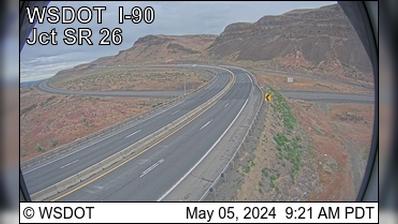 Traffic Cam Vantage › West: I-90 at MP 138 - Br. (View East) Player