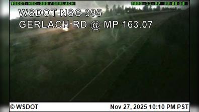 Traffic Cam Liberty Lake › North: US 395 NSC at MP 163: NSC 395 & Gerlach Player