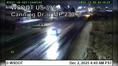 Traffic Cam Colville › North: US 395 at MP 230.6 - Canning Dr Player