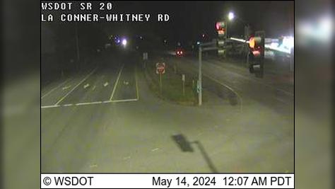 Traffic Cam Anacortes: SR 20 at MP 53.2: La Conner-Whitney Rd Player