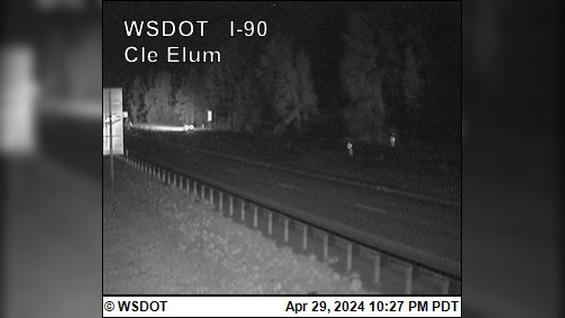 Cle Elum › East: I-90 at MP 84.6 Traffic Camera