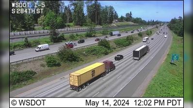 Traffic Cam Federal Way: I-5 at MP 146: S 284th St Player