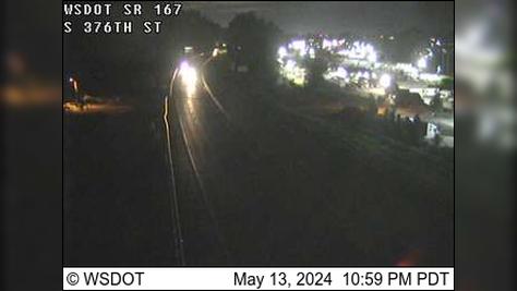 Traffic Cam Pacific: SR 167 at MP 11.6: S 376th St Player