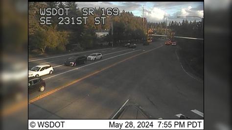 Traffic Cam Maple Valley: SR 169 at MP 14.6: SE 231st St Player