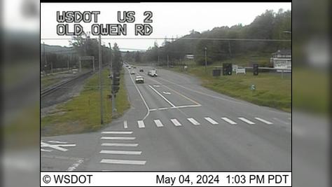Sultan › East: US 2 at MP 21.5: Old Owen Rd Traffic Camera