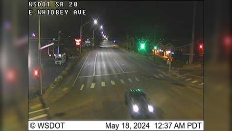 Traffic Cam Oak Harbor: SR 20 at MP 32.2: E Whidbey Ave Player