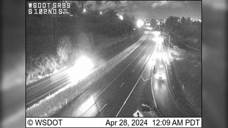 Traffic Cam Burien: SR 99 at MP 23.7: S 102nd St Player