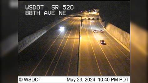 Traffic Cam Clyde Hill: SR 520 at MP 4.9: 88th Ave NE Player