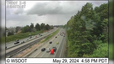 Traffic Cam Pacific: I-5 at MP 148.4: S 248th St Player