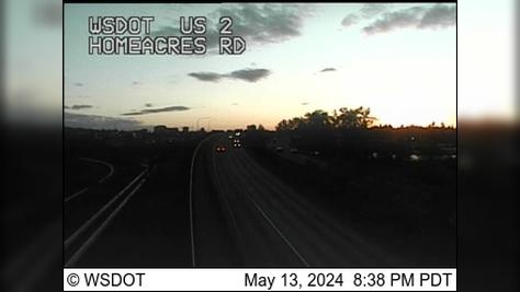 Traffic Cam Everett: US 2 at MP 0.6: Homeacres Rd Player