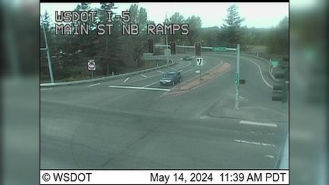 Traffic Cam Bellingham: I-5 at MP 262.5: Main St NB Ramps Player