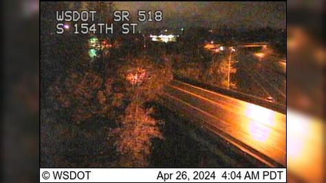 Traffic Cam Burien: SR 518 at MP 1.6: S 154th St Player