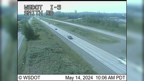 Traffic Cam Bellingham: I-5 at MP 261.3: Smith Rd Player