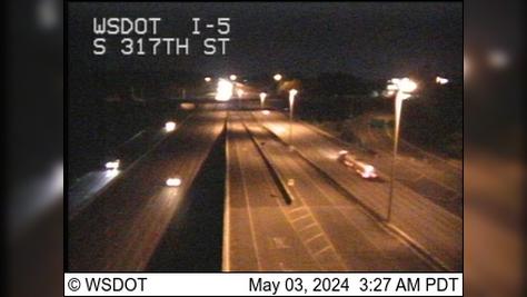 Traffic Cam Federal Way: I-5 at MP 144: S 317th St Player