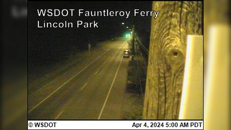 Seattle › North: WSF Fauntleroy Lincoln Park looking North Traffic Camera