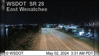 Traffic Cam Wenatchee: SR 28B at MP 3.02: 9th Street NE Player
