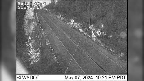 Traffic Cam Poulsbo › South: SR 3 at MP 57.8: Scenic Dr Player