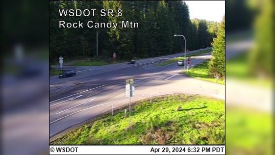 Traffic Cam Lacey › North: SR 8 at MP 16.1: Rock Candy Mountain Player