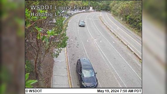 Traffic Cam Friday Harbor › North: WSF Lopez Ferry Holding Player