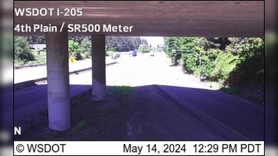 Traffic Cam Vancouver › North: I-205 at MP 31.1: SR500/4th Plain Ramp Meter Player