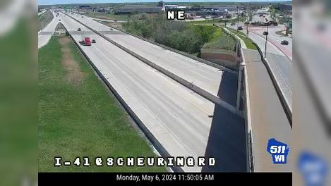 Traffic Cam Green Bay: I-41 at Scheuring Rd Player