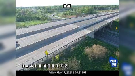 Traffic Cam Green Bay: I-41 at WIS 172 Player