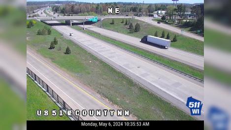 Traffic Cam Suamico: US 51 at County NN Player
