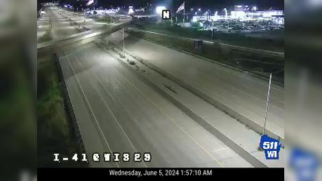 Traffic Cam Howard: I-41 at WIS Player