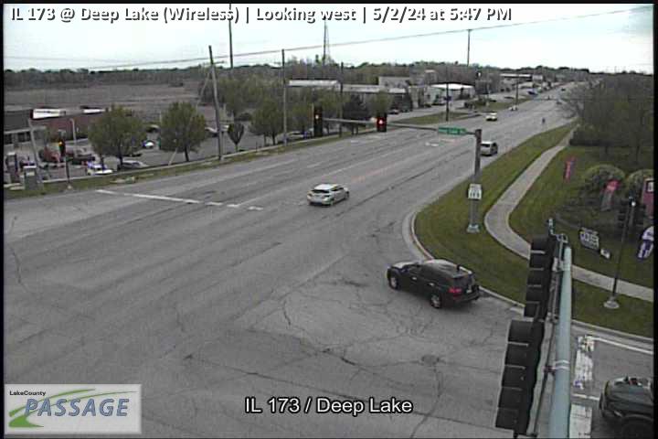 IL 173 at Deep Lake (Wireless) - West Traffic Camera